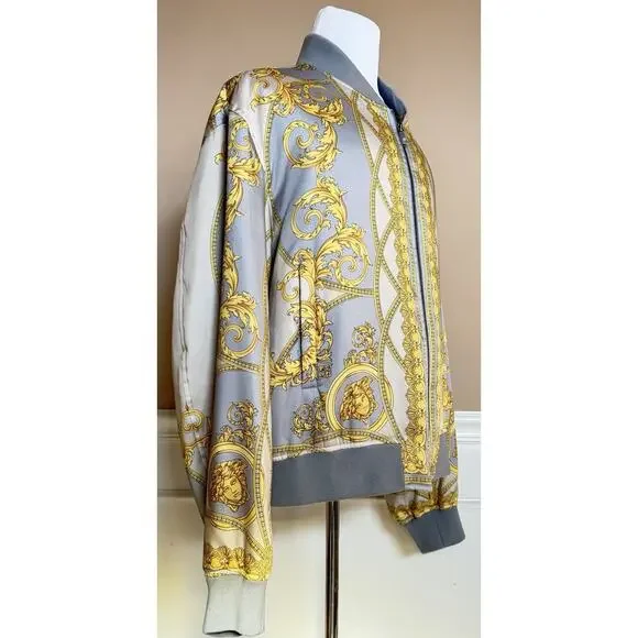 Versace La Coupe Des Dieux Blouson Jacket 48 US (58 Euro) 1016249 Italy NWT